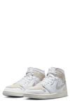 Jordan Men's Air  1 Mid Se Craft Shoes In White