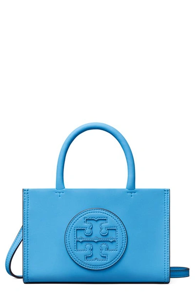 Tory Burch Mini Ella Bio Tote In Azure