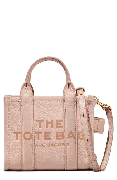 Marc Jacobs The Leather Crossbody Tote Bag In Blue