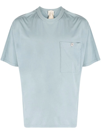 Ten C Pocket Cotton T-shirt In Grey