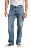 SILVER JEANS CO. SILVER JEANS CO. ZAC RELAXED FIT STRAIGHT LEG JEANS