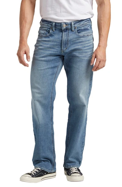 SILVER JEANS CO. ZAC RELAXED FIT STRAIGHT LEG JEANS