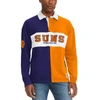 TOMMY JEANS TOMMY JEANS PURPLE/ORANGE PHOENIX SUNS RONNIE RUGBY LONG SLEEVE T-SHIRT