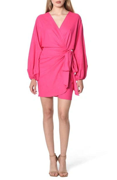 Wayf wrap cheap dress