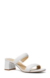 Michael Michael Kors Jules Slide Sandal In Optic White