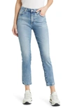 Ag Mari High Waist Slim Straight Leg Jeans In 20 Years Undertow