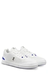 On Men's The Roger Spin Lace Up Sneakers In Undyed White/ Indigo