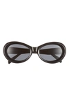 Totême The Ovals Sunglasses Black