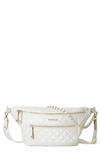 Mz Wallace Crosby Convertible Sling Bag In White