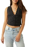 FREE PEOPLE FREE PEOPLE NOLAN EMBROIDERED CROP TANK