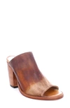 BED STU CLAVEL PEEP TOE MULE