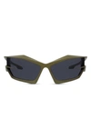 GIVENCHY 69MM GEOMETRIC SUNGLASSES