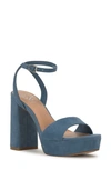 VINCE CAMUTO PENDRY ANKLE STRAP PLATFORM SANDAL