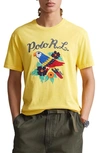 POLO RALPH LAUREN EMBROIDERED GRAPHIC T-SHIRT