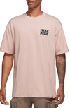 Nike Hike Acg Graphic Tee In Pink Oxford