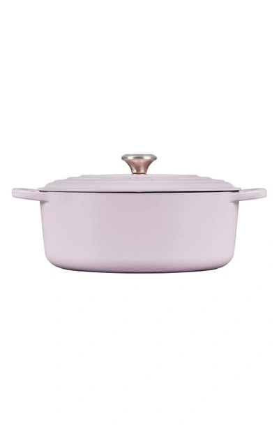 LE CREUSET LE CREUSET SIGNATURE 6.75-QUART OVAL ENAMEL CAST IRON FRENCH/DUTCH OVEN WITH LID