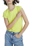 Rag & Bone The Slub Tee In Freshlime