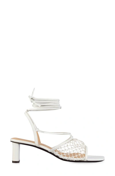 Frame Women's Le Adelaide 65mm Leather Strappy Sandals In White