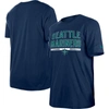 New Era Navy Seattle Mariners Batting Practice T-shirt In Navy