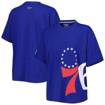 Tommy Jeans Royal Philadelphia 76ers Bianca T-shirt