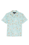 TREASURE & BOND KIDS' BUTTON-UP CAMP SHIRT