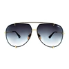 DITA TALON DT 23007-A-BLK-GLD-62-Z UNISEX AVIATOR SUNGLASSES