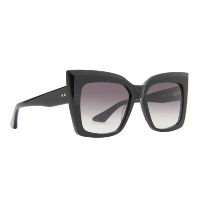 Dita Telemaker Dt Dts704-a-01-z Womens Oversized Sunglasses In Black