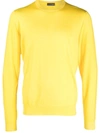 Drumohr Wool Sweater In Yellow