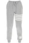 Thom Browne Classic Sweatpants In Classic Loop Back With Engineered 4-bar