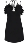 Giuseppe Di Morabito Seashell Cady Envers Satin Mini Dress
