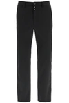 MM6 MAISON MARGIELA STRETCH WOOL BLEND TAILORED TROUSERS
