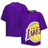 TOMMY JEANS TOMMY JEANS PURPLE LOS ANGELES LAKERS BIANCA T-SHIRT