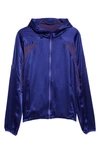 Post Archive Faction 5.0 Technical Hooded Jacket Right In Silk Blue