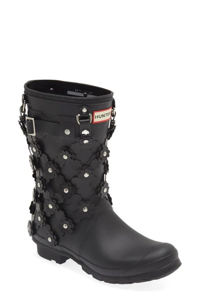 noir Kei Ninomiya x HUNTER ブーツ Noir Kei Ninomiya Hunter harness-detail rain boots Noir Kei