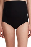 Chantelle Lingerie Pure High Waist Maternity Briefs In Black-11