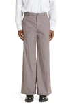 OUR LEGACY WIDE LEG TUXEDO TROUSERS