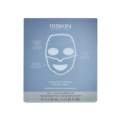 111skin Cryo De-puffing Facial Mask Set In 5 Treatments