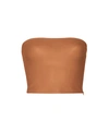 LAPOINTE FAUX LEATHER TUBE TOP