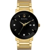 Bulova Modern Gold-tone Stainless Steel Mens Watch In Gold