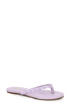 Yosi Samra Rivington Stud Flip Flop In Lavender