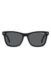 CARRERA EYEWEAR 54MM GRADIENT RECTANGULAR SUNGLASSES