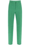 Max Mara Fuoco Cropped Wool-blend Pants