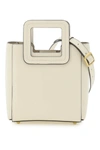 Staud Shirley Mini Snake-effect Leather Shoulder Bag