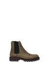 COMMON PROJECTS ANKLE BOOTS SUEDE BROWN