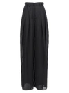 Monot Pleated Roll-hem Wide-leg Pants