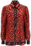 Dolce & Gabbana Leopard And Zebra Print Shirt