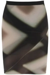 Rick Owens Patterned Midi Skirt