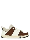 Valentino Garavani Open Skate Sneakers In Brown