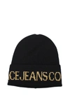 VERSACE JEANS COUTURE VERSACE JEANS HATS COUTURE ACRYLIC BLACK