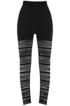 Alaïa Alaia Vienne Perforated Leggings